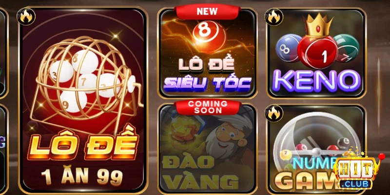 4 game xổ số Hitclub được yêu thích nhất